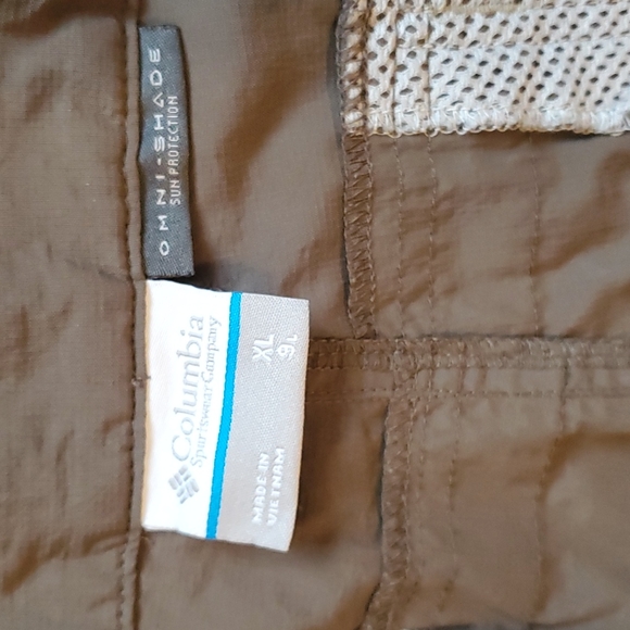 Columbia Sportswear OMNI-SHADE Sun Protection Mens Shorts Size XL - Picture 5 of 12